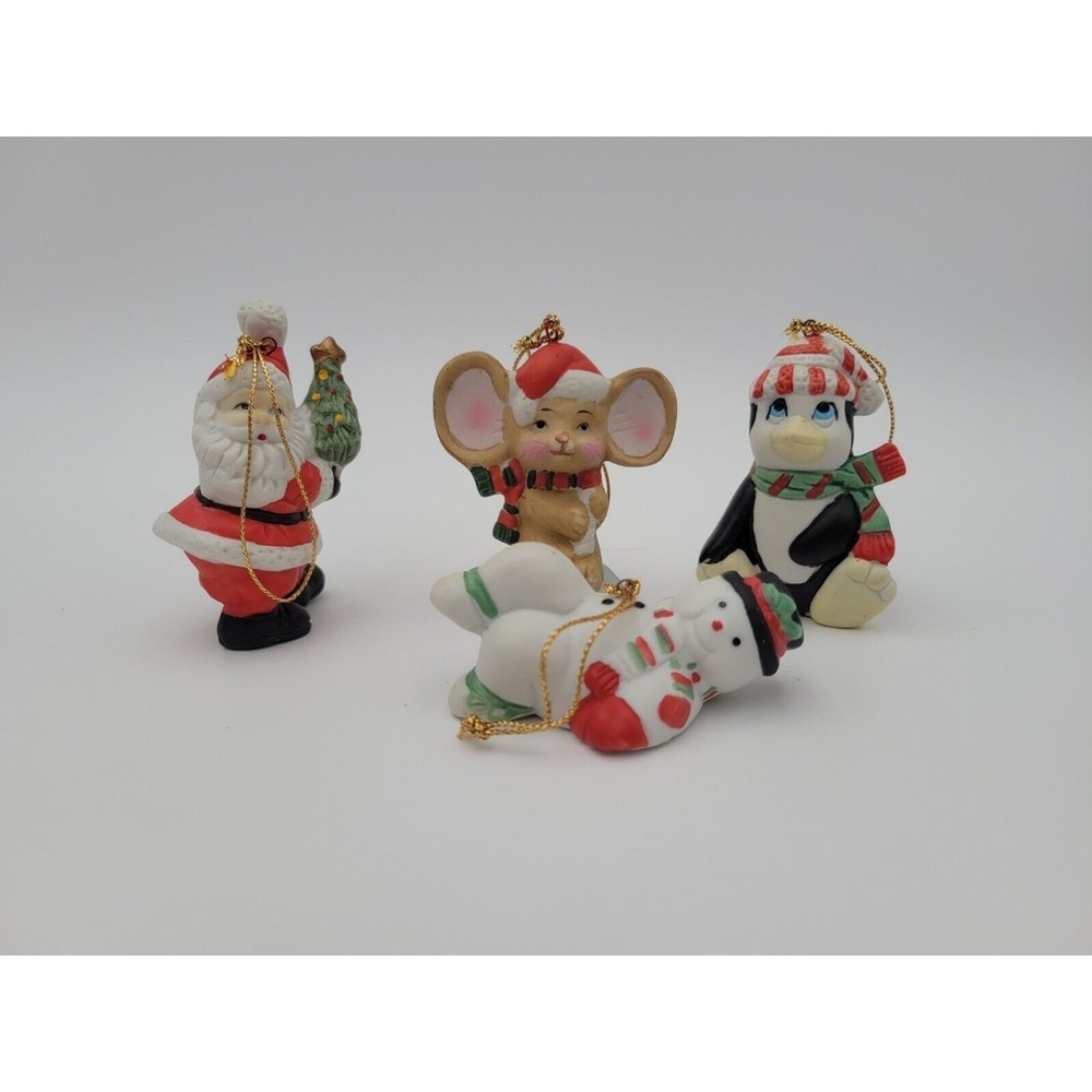 7-Eleven Citgo Christmas Ornaments Lot‎ 1993 Vintage Ornaments Lot of 4 Frosty